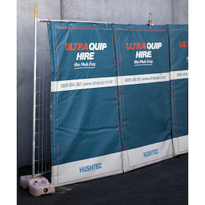 Civil Equipment: HUSHTEC Fence for Hire - Ultraquip Hire NZ