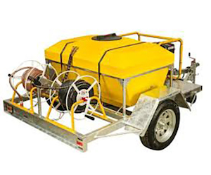 Water Blasters: Trailer Water Blaster - Ultraquip Hire
