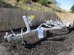 Tandem Axle Boat Trailers: NZ Custom Model 750 Super Heavy Duty Boat Trailer (Tandem Axle) $POA