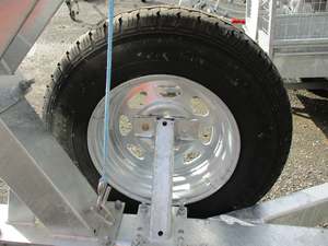 Trailer Spare Wheel Bracket