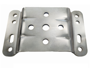 Jockey Wheels: U-Bolt Swivel Plate - (Suits 150mm Drawbar)