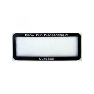 Number plate surround – Car The Ulysses Club of NZ