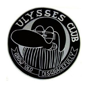 Patch, Black denim The Ulysses Club of NZ