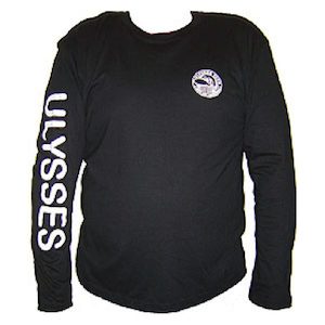 Products: Tee shirt long sleeve small logo The Ulysses Club of NZ