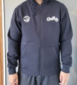 Tribal Design Zip Front Hoody The Ulysses Club of NZ