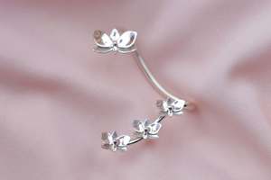 Botanical: Orchid Ear Cuff