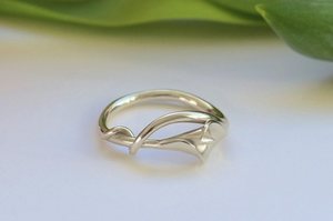 Entwined Lily Ring
