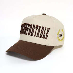 Hats: Snapback Brown and Cream