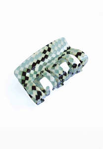 Buttermilk Accessories Bella Clip Multi Check