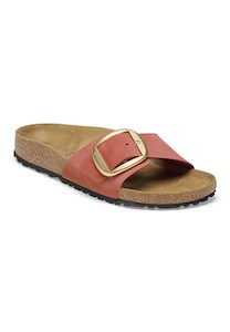 Birkenstock Madrid Big Buckle Nubuck Mars Red