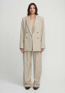 Hansen And Gretel: Hansen and Gretel Classico Blazer Sandstone