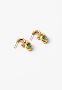 Wolf Circus Celeste Earring Gold Green
