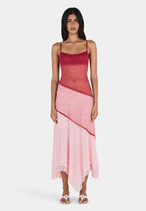 Easter20: Ownley Alida Midi Dress Ballet Splice