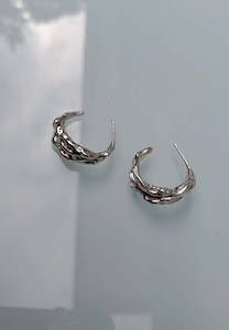 Mothmade Jewels Flow Hoops