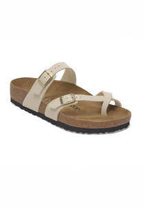 On Sale 2025: Birkenstock Mayari Birko-Flor Sandcastle