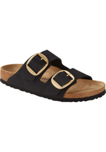 On Sale 2025: Birkenstock Arizona Big Buckle Nubuck Black