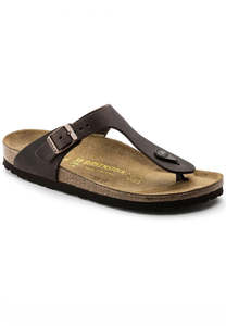 On Sale 2025: Birkenstock Arizona Gizeh Oiled Leather Habana