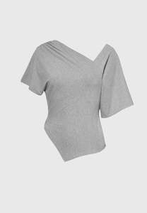 Peachy Den July Ad: Peachy Den Nico Top Grey Marle