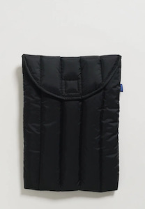 Baggu Puffy Laptop Sleeve Black 13/14"