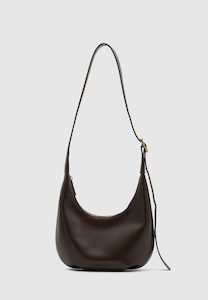 Brie Leon: Brie Leon Everyday Croissant Mini Bag Chocolate