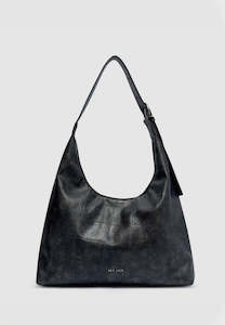 Brie Leon: Brie Leon Anya Tote Charcoal Patchwork