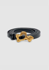 Brie Leon Leandra Belt Black/Gold