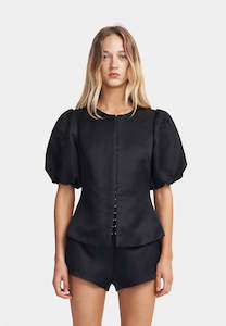 Hansen And Gretel: Hansen & Gretel Pellegrino Top Black