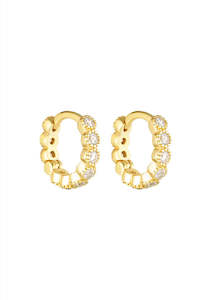 Porter Jewellery Baby Huggies Clear 7mm