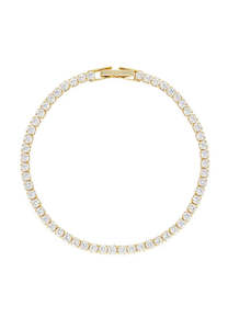 Bracelets: Porter Jewellery Baby Celestial Bracelet Gold Clear