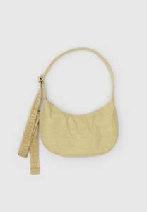 Baggu: Baggu Small Nylon Crescent Bag Butter