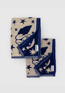 Baggu Hand Towel Set of 2 Cherub Bows