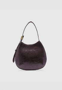 Brie Leon Organica Mini Bag Burnt Coffee