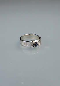 Mothmade Jewels Sapphire Band