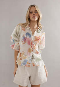 Caitlin Crisp: Caitlin Crisp Soho Blouse Tea Party Floral