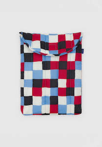 Home Body: Baggu Puffy Laptop Sleeve Painted Check 13"/14"