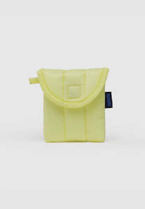 Puffy Earbud Cases: Baggu Puffy Earbuds Case Pomelo