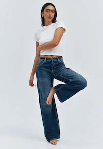 Full Priced Rollas: Rolla's Kate Baggy Jean Paris Texas Wash