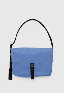 Baggu Nylon Messenger Bag Pansy Blue
