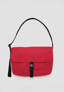 Baggu Nylon Messenger Bag Candy Apple