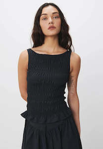 Peachy Den: Peachy Den Deba Top Onyx