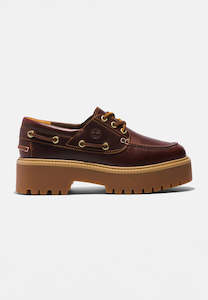 Timberland Stone Street 3-Eye Lug Burgundy Full Grain