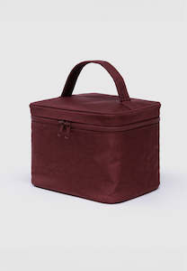 Baggu Large Cosmetic Case Mahogany