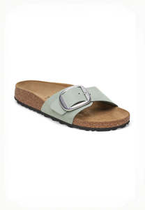 Birkenstock Madrid Big Buckle Nubuck Sage