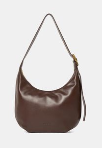 Brie Leon Large Everyday Croissant Bag Chocolate