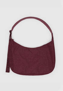 Baggu Large Nylon Crescent Bag Mahogany