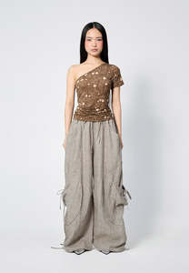 Arthur Apparel: Arthur Activity Pant Earth Stripe