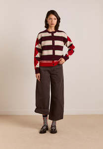 New: Damson Madder Mika Trouser Charcoal