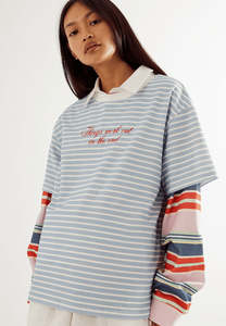 Commonplace Essentials: Commonplace Essentials Morale Tee Baby Blue