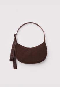 Baggu Small Nylon Crescent Bag Coffee