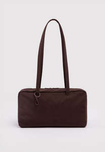 Baggu: Baggu Nylon Bowler Bag Coffee